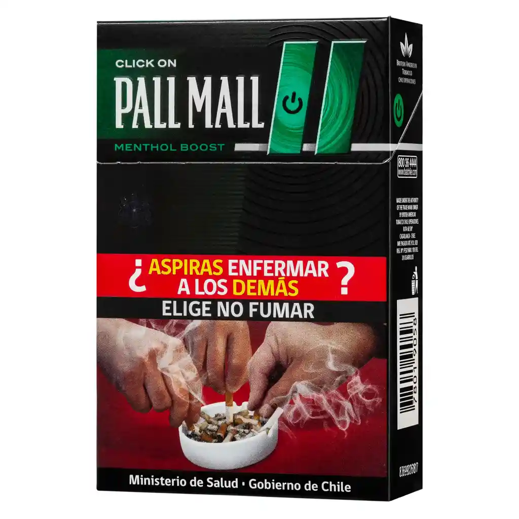 Cigarro Pallmall Menta 20 Boost 20Un