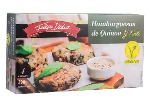 Hamburguesa Quinoa Y Kale 4Un