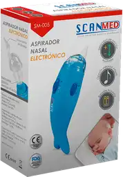 Aspirador Nasal Electrónico Sm-005 1 Unidad