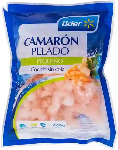 Lider Camarones Congelados Cocidos Y Pelados 100/200 Bolsa 200G