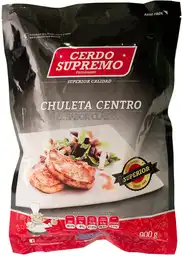 Cerdo Supremo Chuleta De Centro Congelada Bolsa