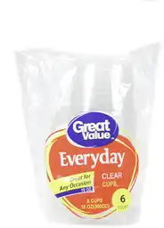 Great Value Vasos Transparentes6Un