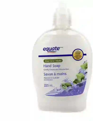 Jabón Liquido para Manos Aloe Equate 222ml