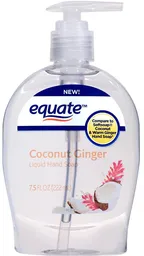 Equate Jabon Liquido de Manos Coco Jengibre 222ml