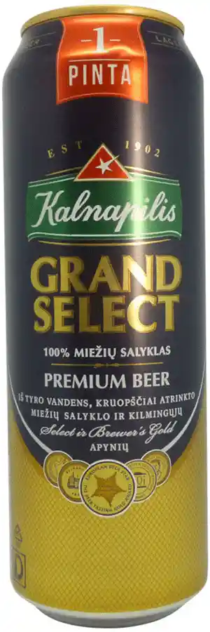 Kalnapilis Cerveza Grand Select Lata 500Cc