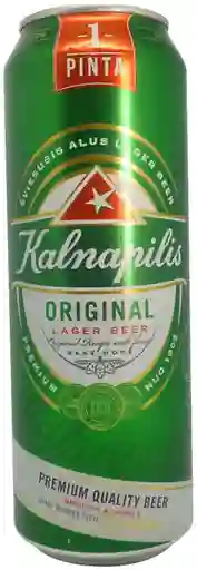 Kalnapilis Cerveza Original Lata 568Cc