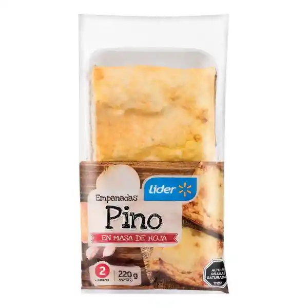 Empanada Hoja Pino Lider 220g