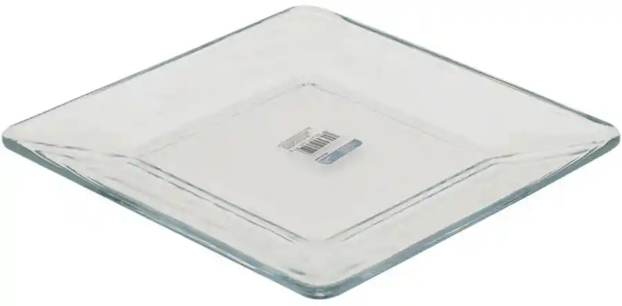 Plato Cuadrado 20 Libbey 3cm