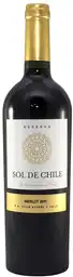 Sol De Chile Vino Tinto Merlot Botella