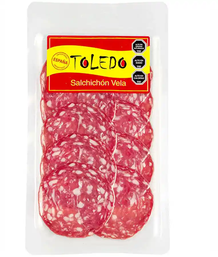 Toledo Salchichón Vela Bolsa 50G