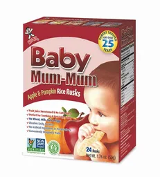 Baby Mum-Mum Galleta Manzana y Zapallo 50g
