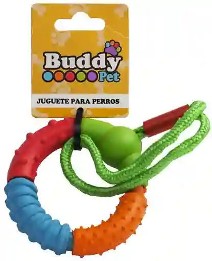 Buddy Pet Juguete Para Perro Caucho Color