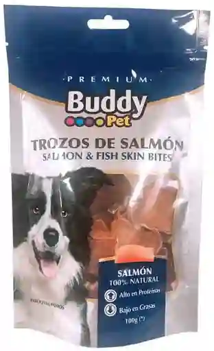 Buddy Pet Cubos De Salmón 100G
