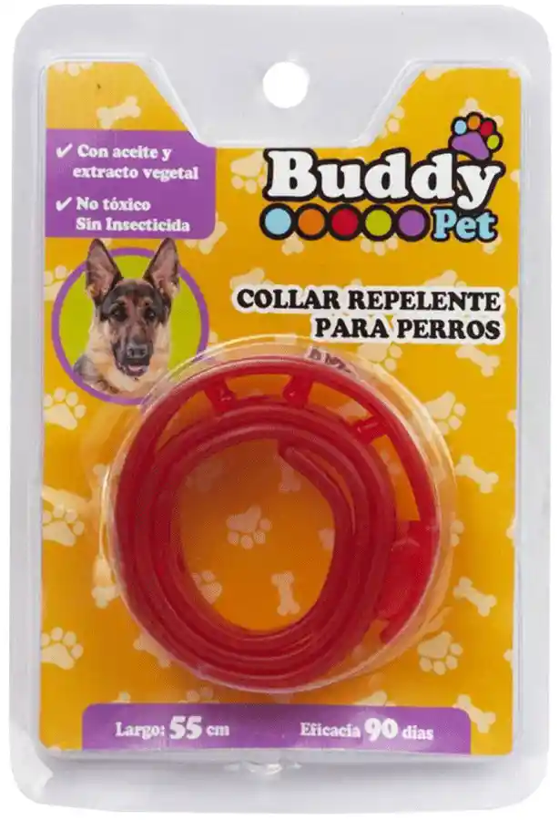 Buddy Pet Collar Repelente de Pulgas para Perros