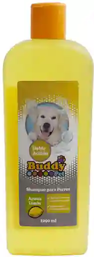 Buddy Pet Shampoo Doble Acción Para Perros Aroma Limón 1000Ml
