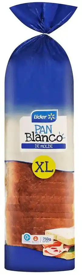 Pan Blanco de Molde XL Lider