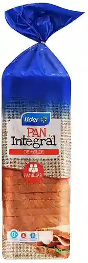 Lider Pan De Molde Integral Bolsa 580G