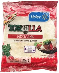 Tortilla Tipo Mexicana Tamaño L