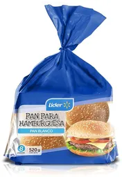 Pan para Hamburguesas Lider Bolsa Lider 450g
