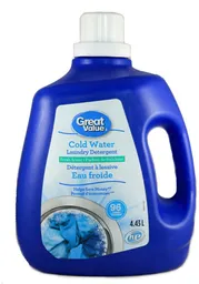 Detergente Ultra Concentrado Cold Water Botella Great Value 4.4L