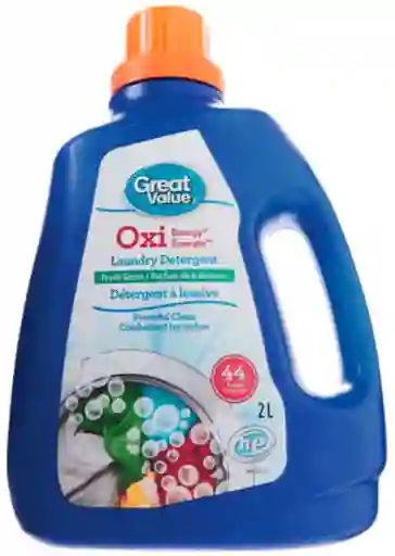Great Value Detergente Liquido Oxi Energia Botella 1 84L