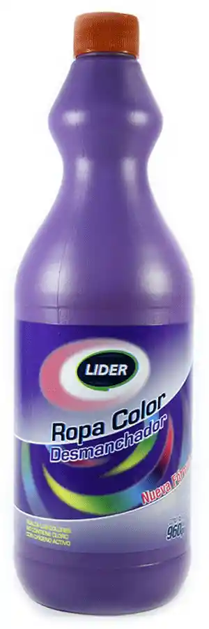 Desmanchador Ropa Color Lider 960g