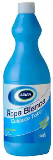 Cloro Ropa Blanca Cuidado Total Botella Lider 960g