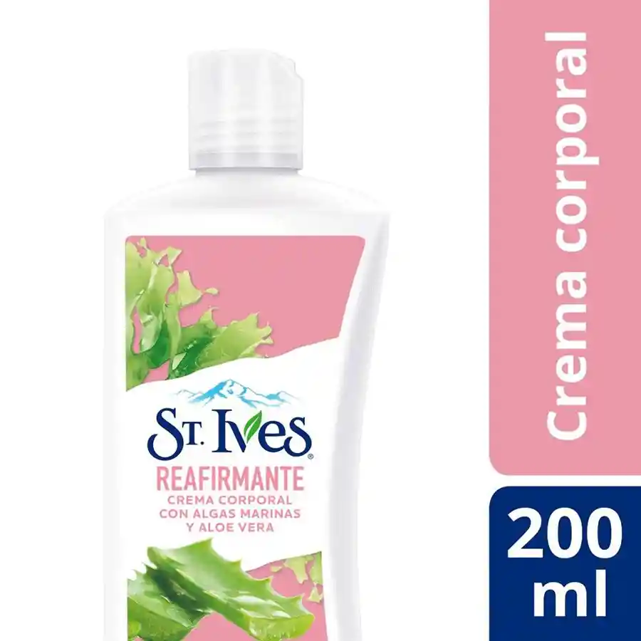 ST. Ives Crema Corporal Reafirmante con Algas Marinas y Aloe Vera