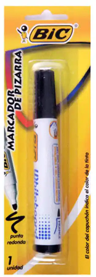 Bic Marcador De Pizarra Negro