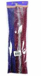 Marzu Chenille O Limpia Pipas Glitter (50 Un)