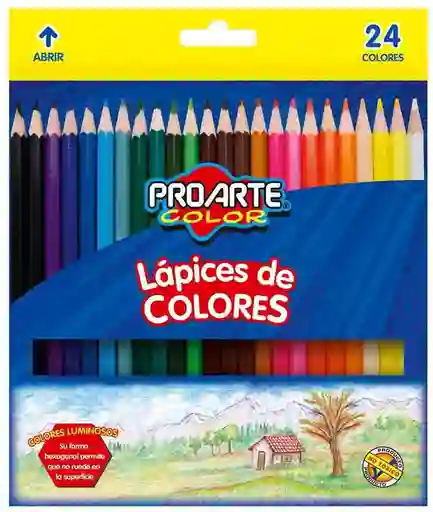 Proarte Lápices De Colores (24 Colores)