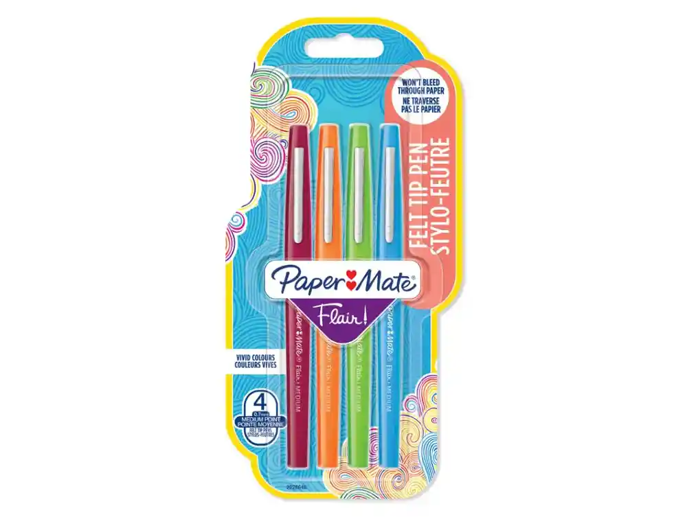 Paper Mate Rotuladores con Tinta a Base de Agua Colores Surtidos