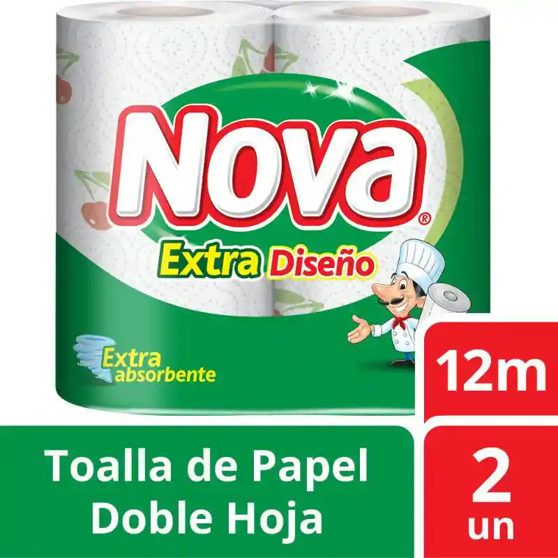 Nova Toalla De Papel Extra 12 m