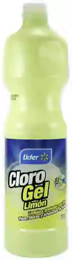 Cloro Gel Limón Botella Lider 900ml