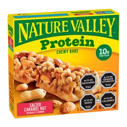 Nature Valley Barra de Proteína Nuez de Caramelo Salado