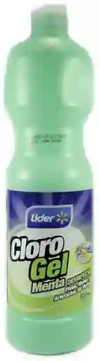 Cloro Gel Menta Botella Lider 900ml