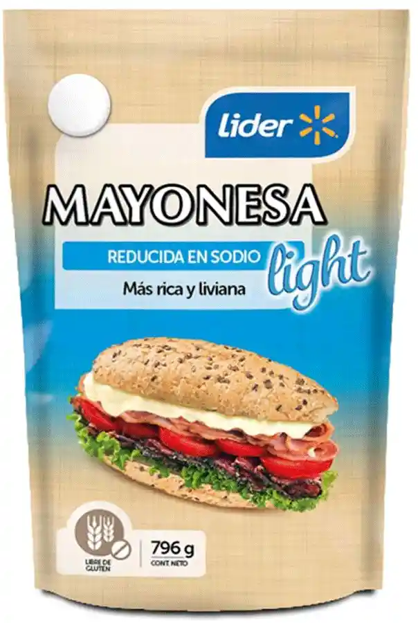 Mayonesa Reducida En Sodio Light