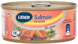 Salmón En Trozos En Aceite