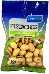 Pistachos Salados con Cascarás Líder