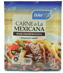 Base Carne a la Mexicana Sobre Lider 48g