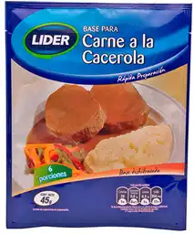 Base Carne a la Cacerola Sobre Lider 45g