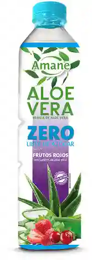 Amane Agua Zero con Aloe Vera Sabor a Frutos Rojos