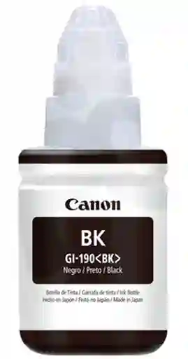 Canon Botella Tinta Gi-190 Negro