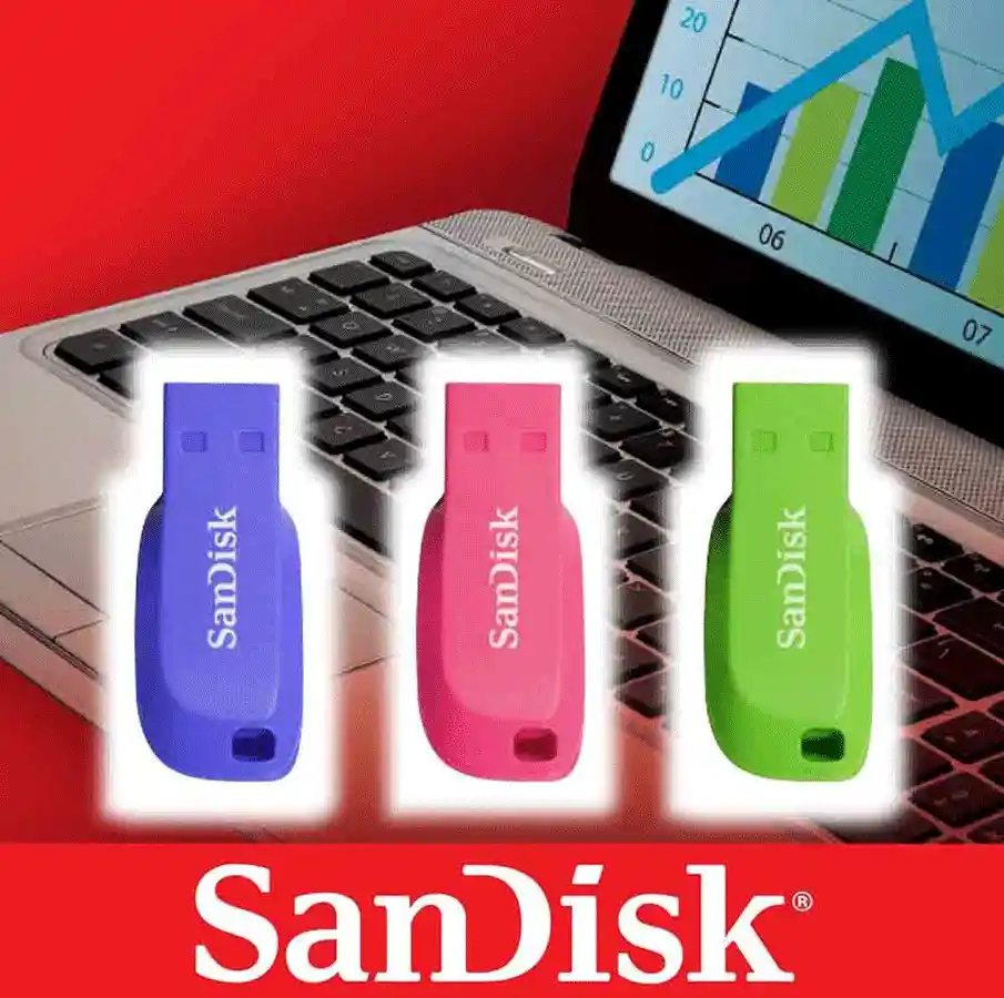 Sandisk Pack 3 Pendrive 16 Gb