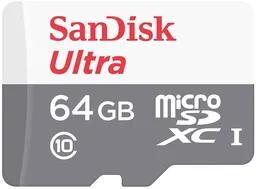 Sandisk Tarjeta De Memoria 64 Gb + Adaptador