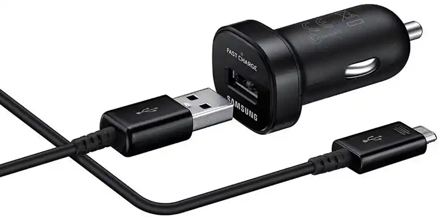 Samsung Cargador De Auto Max. Carga 18 W Negro