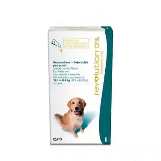 Revolution 12Porcentaje Perro 20-40Kg