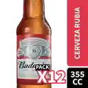 Budweiser Promo: 2X Sixpack Botellin 330Cc