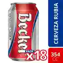 Becker Promo: 3X Six Pack Lata 350Cc