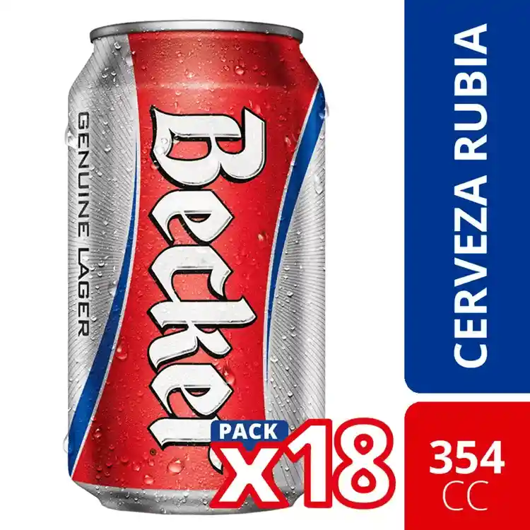 Becker Promo: 3X Six Pack Lata 350Cc